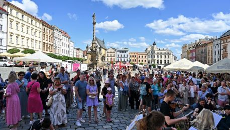 Vystoupení Komorních smyčců v Olomouci