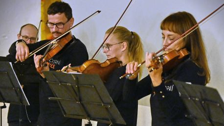 Vystoupení Komorních smyčců na Slezskoostravském hradě