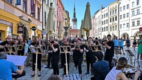 Vystoupení Komorních smyčců v Olomouci