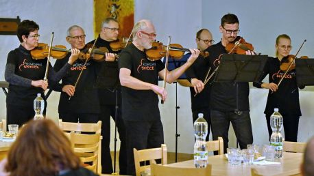 Vystoupení Komorních smyčců na Slezskoostravském hradě