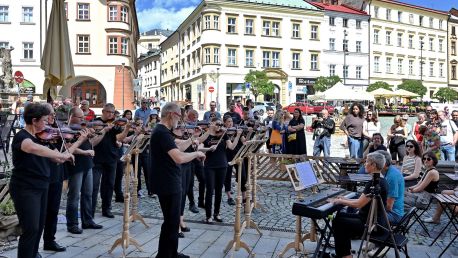 Vystoupení Komorních smyčců v Olomouci