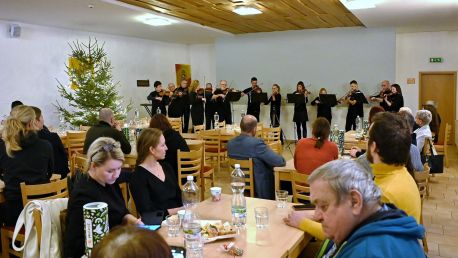 Vystoupení Komorních smyčců na Slezskoostravském hradě