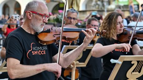 Vystoupení Komorních smyčců v Olomouci